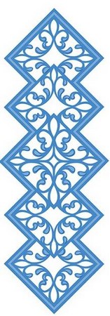 Sue Wilson Designs - Striplet - Stacked Diamond