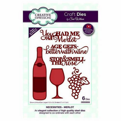 Sue Wilson Designs - Necessities Collection - Collection Merlot