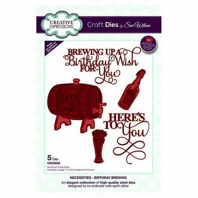 Sue Wilson Designs - Necessities Collection - Collection Birthday Brewing