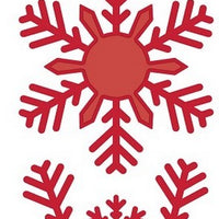 Sue Wilson Designs - Festive Collection - Bold Snowflake Flurry