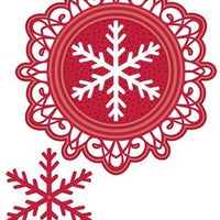 Sue Wilson Designs - Festive Collection - Bold Snowflake Frame