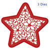 Sue Wilson Designs - Festive Collection -  Poinsettia Star