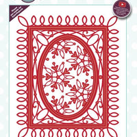 Sue Wilson - Festive Collection - Deco Snowflake Background