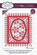Sue Wilson - Festive Collection - Deco Snowflake Background