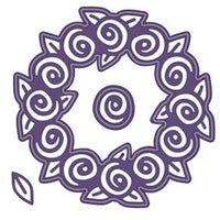 Sue Wilson Designs - Frames & Tags - Doodle Rose Wreath