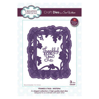Sue Wilson Designs - Frames & Tags Collection -  Wisteria