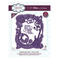 Sue Wilson Designs - Frames & Tags Collection -  Just A Note