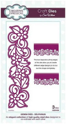 Sue Wilson Designs - Gemini Collection - Delphinus