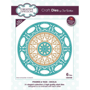 Sue Wilson - Frames & Tags - Cecilia