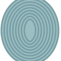 Sue Wilson Designs - Noble Dies - Double Pierced Ovals