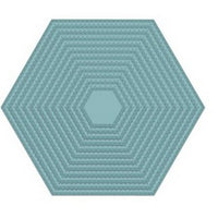 Sue Wilson Designs - Noble Collection - Double Stitched Hexagon