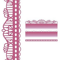 Sue Wilson Designs - Configurations Collection - Striped Swirl Edger