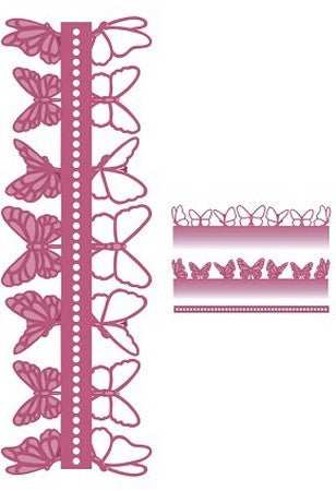 Sue Wilson Designs - Configurations Collection - Butterfly Edger
