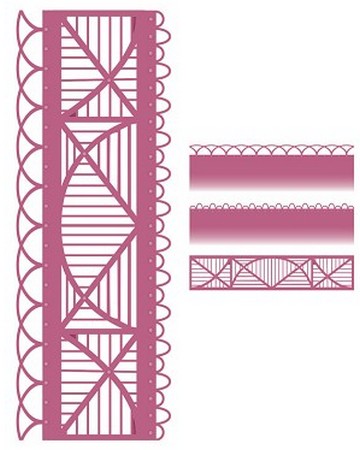 Sue Wilson Designs - Configurations - Linear Elegance Edger