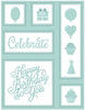 Sue Wilson Designs - Shadow Boxes -  Birthday