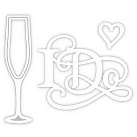 Sue Wilson Designs - Special Ocassion Collection - Champagne Flute