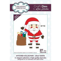 Creative Expressions - Stitched Collection - Jolly Santa