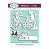 Creative Expressions - Paper Cuts 3D Collection - Sitting Pretty