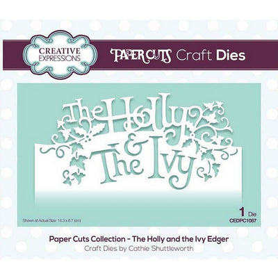 Creative Expressions - Paper Cuts Collection - The Holly & The Ivy