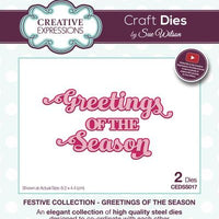 Sue Wilson - Festive Collection - Greetings Of The Season