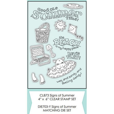 Impression Obsession - Signs Of Summer Stamps