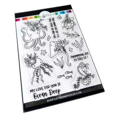 Catherine Pooler - Ocean Chums Stamp Set