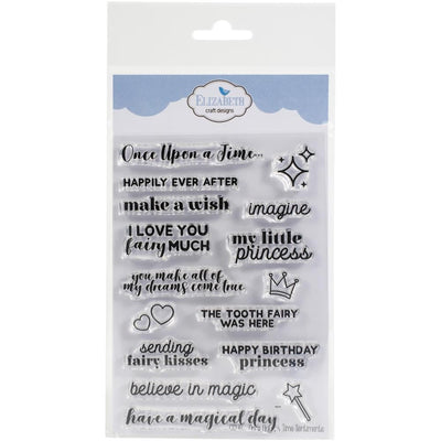 Elizabeth Craft - Clear Stamps - Once Upon A Time Sentiments