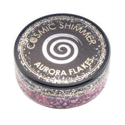Cosmic Shimmer Aurora Flakes 50ml - Blissful Berry