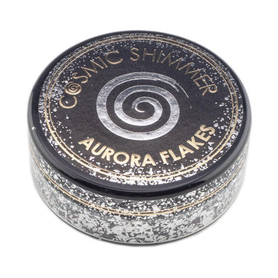Cosmic Shimmer Aurora Flakes 50ml - Black Diamond