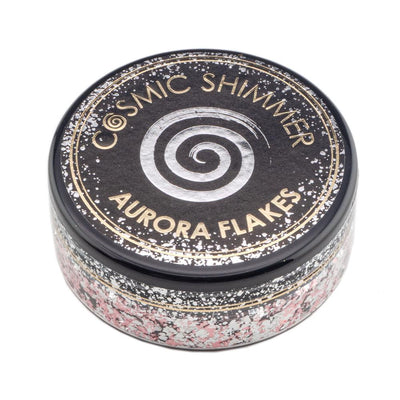 Cosmic Shimmer Aurora Flakes 50ml - Icy Pink