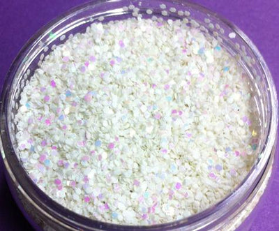 Cosmic Shimmer Glitter Jewels - White Ice