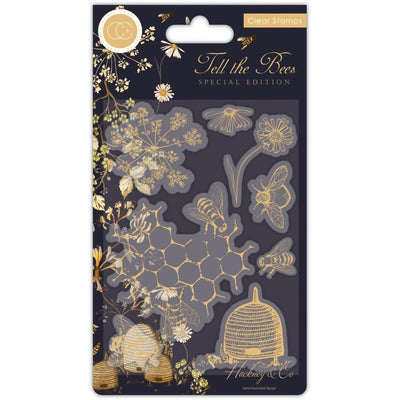 Craft Consortium - Clear Stamps - Tell The Bees - Special Edition