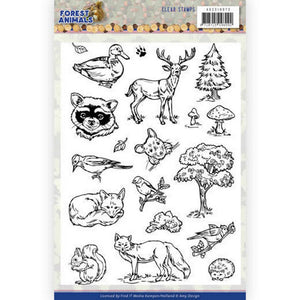 Amy Design - Clear Stamps - Forest Animals