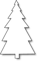 Impression Obsession - Dies - Christmas Tree