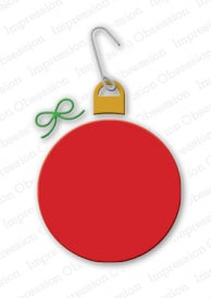 Impression Obsession - Dies - Round Ornament