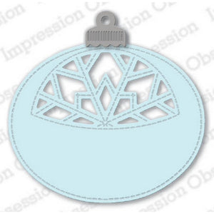 Impression Obsession - Dies - Snowflake Ornament Tag