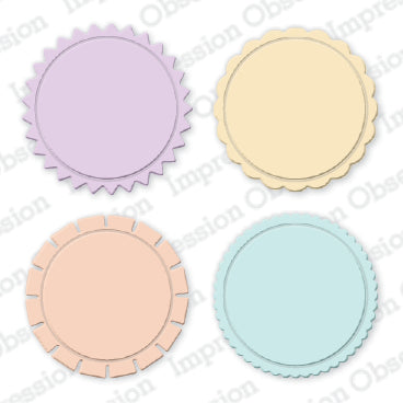 Impression Obsession - Dies - 1-1/2 Inch Circles