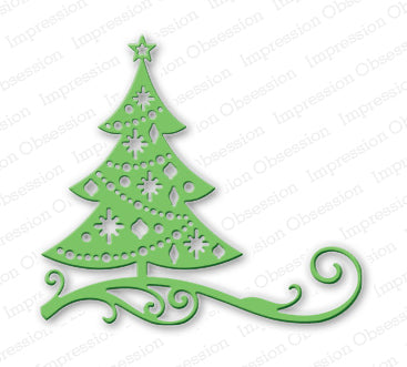 Impression Obsession - Dies - Cutout Christmas Tree