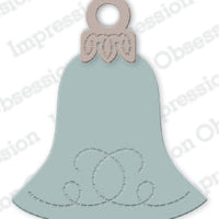 Impression Obsession - Dies - Large Bell Ornament