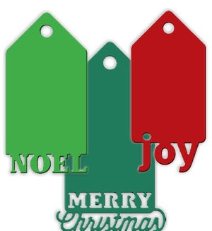 Impression Obsession - Dies - Christmas Tags