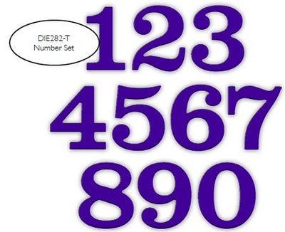 Impression Obsession - Dies - Number Set