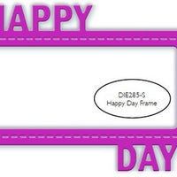 Impression Obsession - Dies - Happy Day Frame