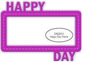 Impression Obsession - Dies - Happy Day Frame