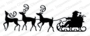 Impression Obsession - Dies - Santa's Sled