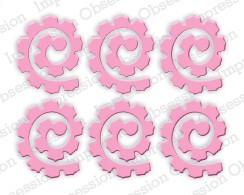 Impression Obsession - Dies - Spiral Rose Set