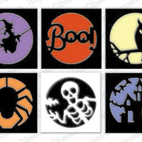 Impression Obsession - Dies - Halloween Cutout Circles