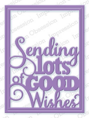 Impression Obsession - Dies - Good Wishes Block