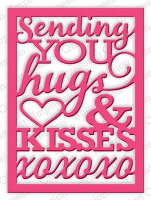 Impression Obsession - Dies - Sending Hugs Block