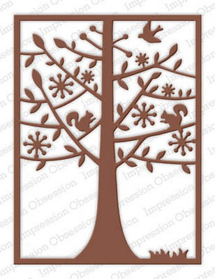 Impression Obsession - Dies - Tree Window Scene