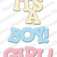 Impression Obsession - Dies - Baby Girl & Boy